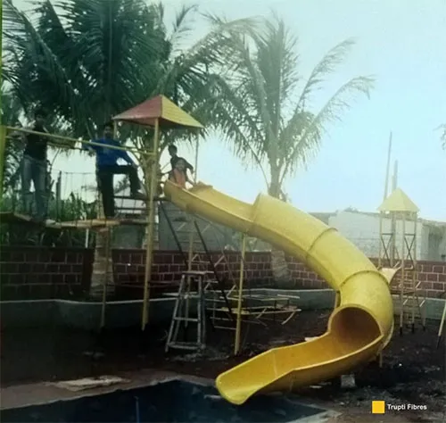 Tube Slide — Children Park Equipment by Trupti Industries